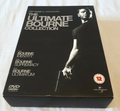 The Ultimate Bourne Collection (3 DVD) (UK Import 2007) english speak  HK 439