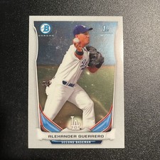 2014 Bowman Chrome Prospects Alexander Guerrero #BCP106 1st B2