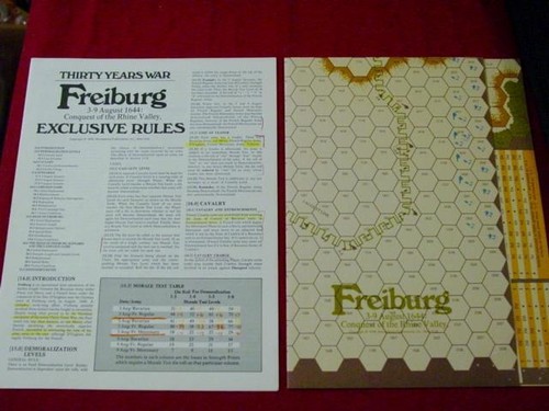 SPI 1976 - THIRTY YEARS WAR Quadgame - Lutzen, Freiburg +++ (PUN) BONUS++ - Picture 5 of 11