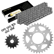 Drive Chain & Sprockets Kit for Kawasaki KZ1000A KZ1000B KZ1000D KZ1000G