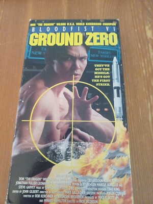 Bloodfist 6 - Ground Zero (VHS, 1995)