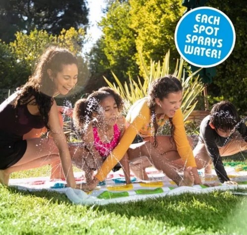 Summer Time with Hasbro Twister Splash Water Game for Kids – Backyard Sprinkler - Picture 6 of 7