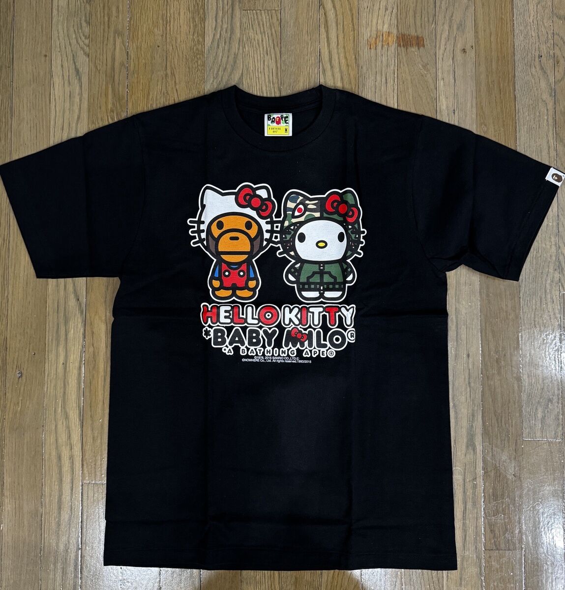 A Bathing Ape x Hello Kitty T shirt Brand New Sz Medium A Bathing Ape x Hello Kitty T shirt Brand New Sz Medium