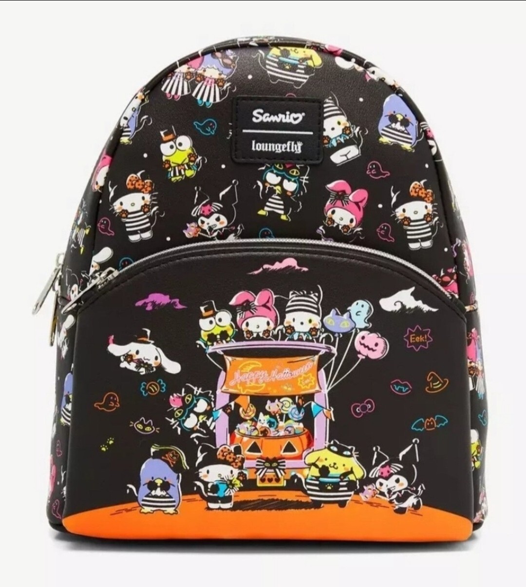 Hello Kitty Halloween Mini Backpack & Wallet Set by Loungefly image 2