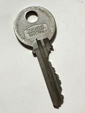 Zeiss Ikon Vintage Silver High Security Lock Key Collector German Camera Maker