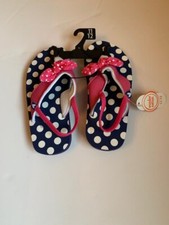 NWT Wonder Nation Toddler Girls EVA Beach Flip Flops Size 11-12