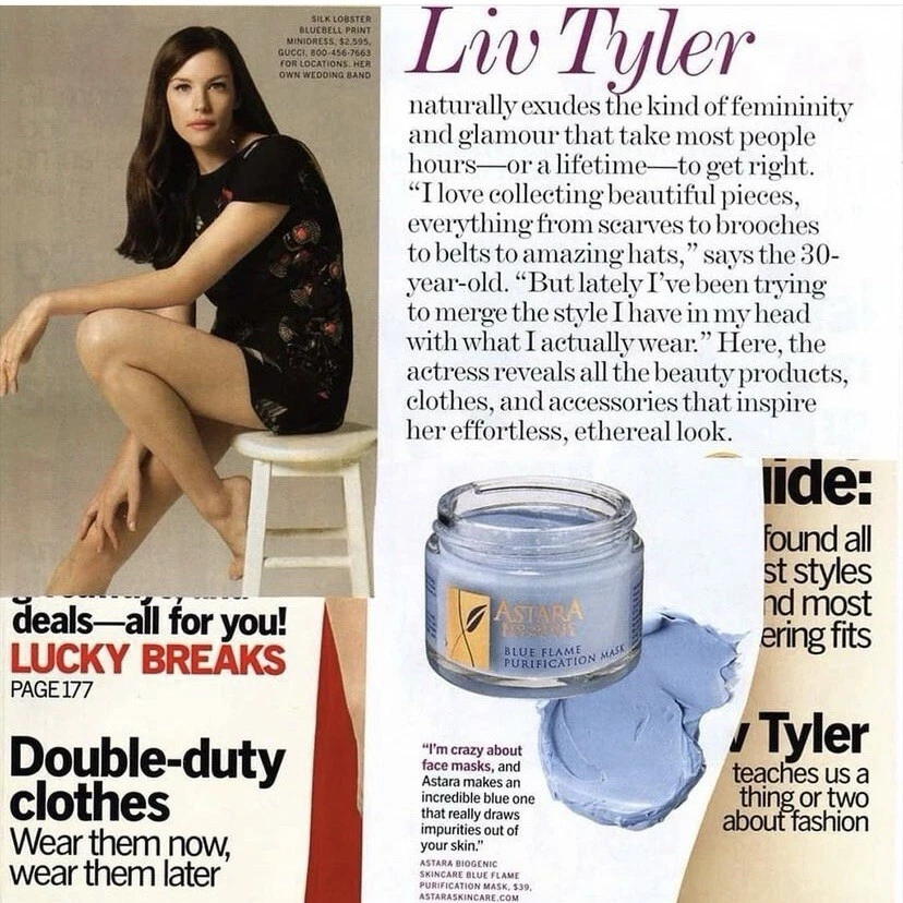 Astara 蓝色火焰净化面膜,所有肤质,100% 素食护肤品 — 第 4/4 张图片