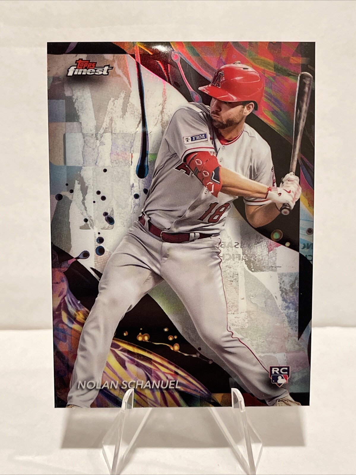 2024 Topps Finest-Nolan Schanuel RC #182-Refractor