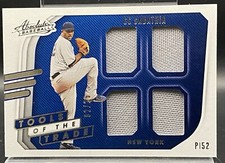 HOF NYY Pitcher C.C. Sabathia 2021 Panini TOTT 4 Swatch #TT4-CS /25!!