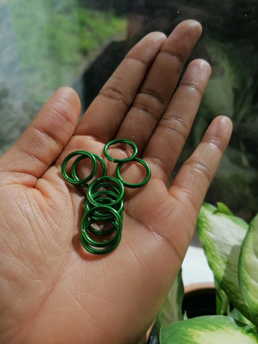 15 Handmade Hair Rings,Braid Hoops, Loc Jewellery, Jump Rings