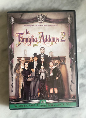 DVD ''DIE FAMILIE ADDAMS 2'' AUS DEM KATALOG AUSGABE VERKAUF PARAMOUNT ITALIEN