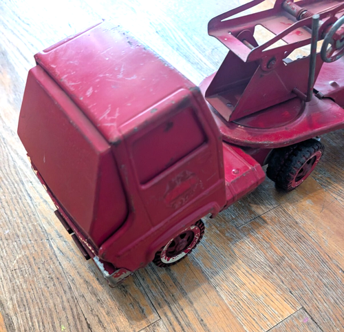 Tonka red fire Truck (rare) Pressed Steel 1960s Vintage - Picture 8 of 12