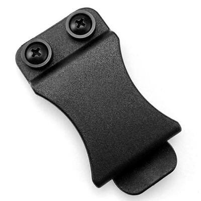 Metal Outdoor Tactical K Sheath Pocket Holster Scabbard Belt Clip Waist Clamp SC