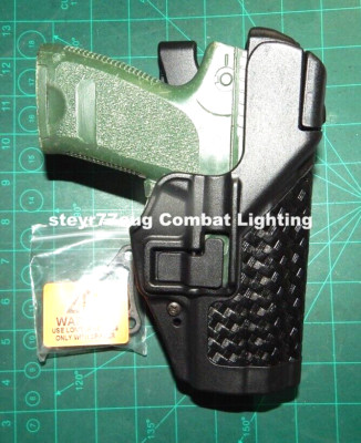 Blackhawk! Serpa 44H109BW-R RH Jacket Slot Duty Holster H&K USPc P2000 Level 3