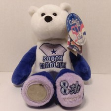 Limited Treasures State Quarter Bear - 8 South Carolina