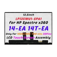 HP Spectre x360 14-EA0538TU 14-EA1000TU LCD Touch Screen Assembly LP135WU1-SPA1