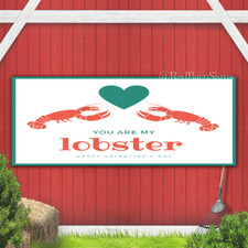 Happy Valentines Day 028 indoor outdoor banner sign