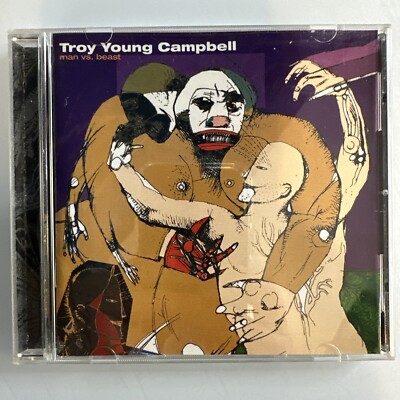 Man Vs. Beast by Troy Campbell (CD, 2000)