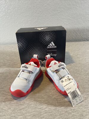 Adidas ActivePlay Disney Dumbo Gray And Red TD Toddler Infant  H67841 Size 4K