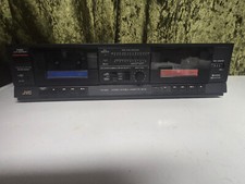 JVC TD-W10J Stereo Double Cassette Deck Player Recorder Tested