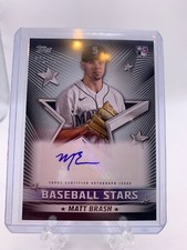 2023 Topps Series 1 Matt Brash auto 2/199