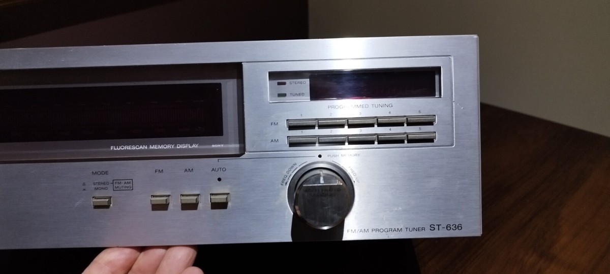 rarissimo tuner SONY ST-636 | eBay