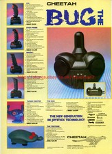 Cheetah The Bug Joystick 1992 Magazin Werbung #5702