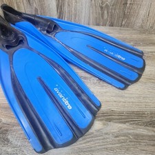 Mares Plana Avanti Tre Full Foot Scuba Diving Fins 6.5 - 7.5 / 40-41 Blue Black