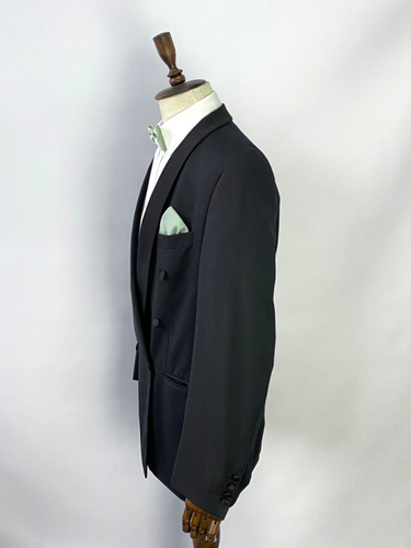 Men's YVES SAINT LAURENT Tuxedo Wool Luxury Blazer Jacket Coat Size EU 52 UK 42 - Picture 11 of 22