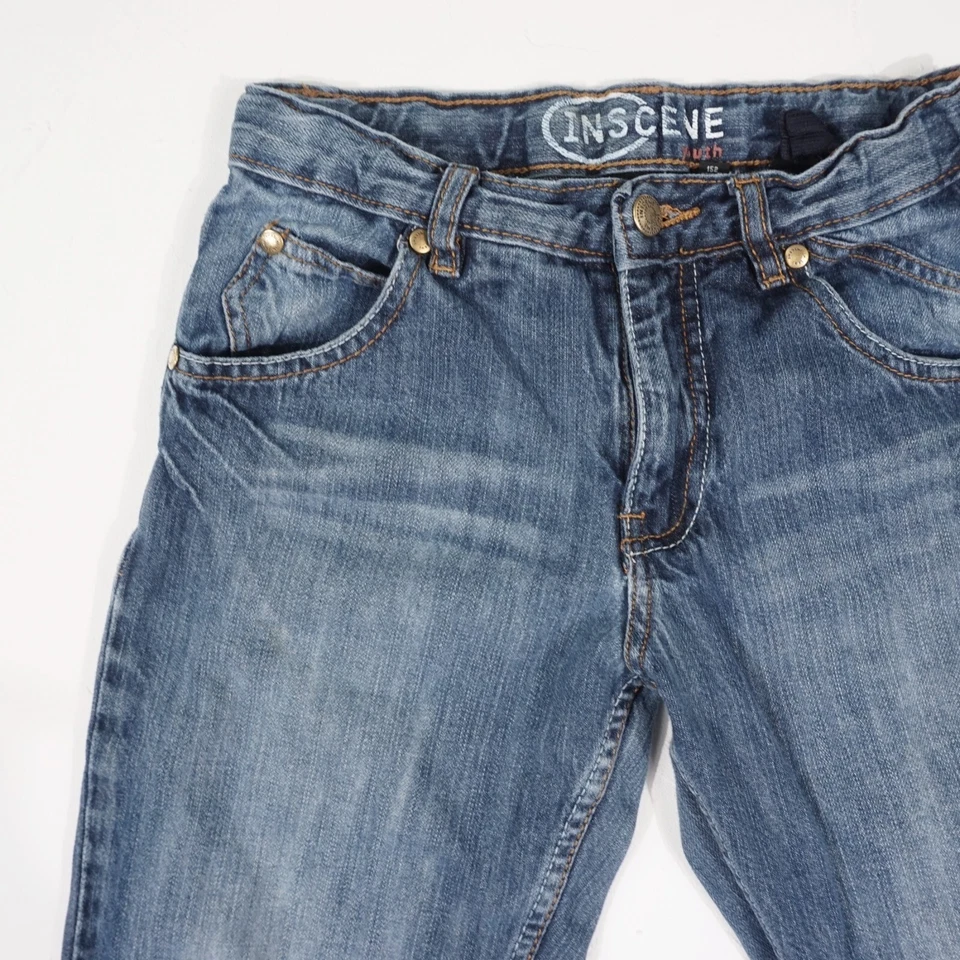 INSCENE Herren/Jungen Jeans Hose Gr. 152 blau gerade five Pocket Baumwolle - Bild 2 von 4