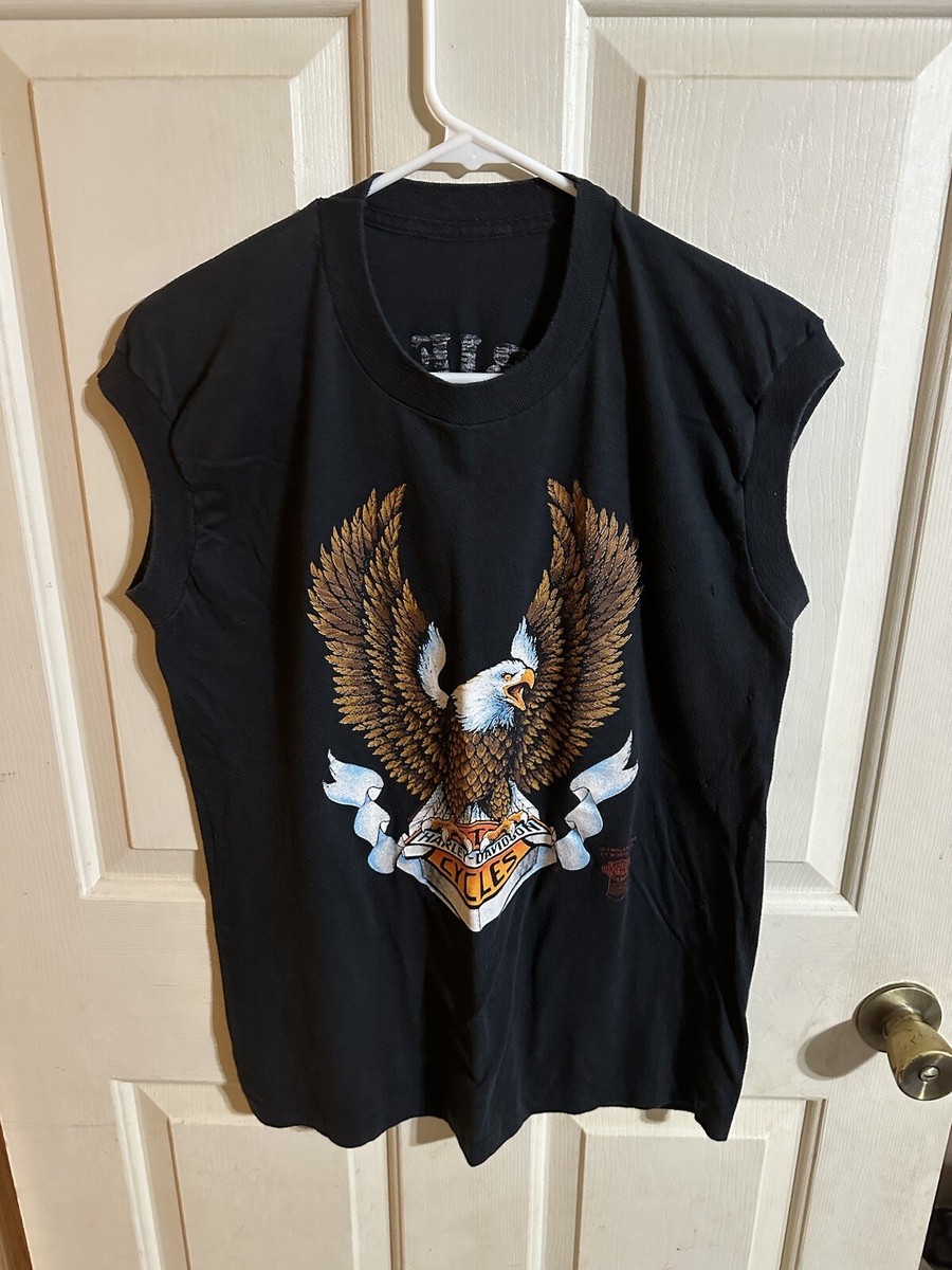 Vintage 1980's 3D Emblem Harley Davidson Eagle Shield Vintage 1980's 3D Emblem Harley Davidson Eagle Shield