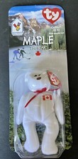Maple The Bear- 1999 McDonalds TY Beanie Baby