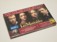 Les Miserables Limited Edition Gift Set with Blu-Ray  DVD Plus 20-Song CD