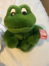 Fiesta Vintage Frog Plush With Original Tags