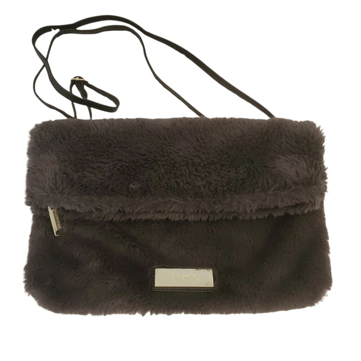 Vintage Natural Tone Rabbit Fur Adjustable Crossbody Purse - Etsy