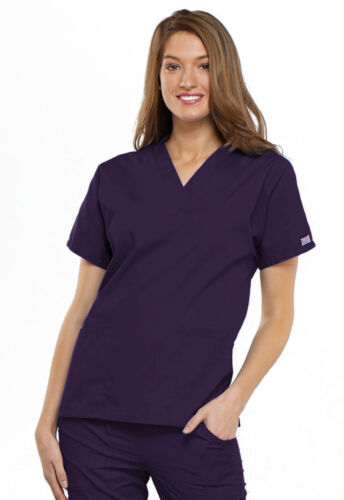Cherokee Workwear Originals Women's V-Neck Scrub Top | 4700 - Picture 44 of 79