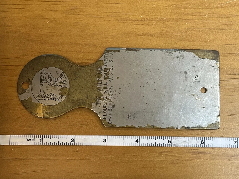 Flower Tried Scape Tool The Wolf Co. Flouring Mill Pennsylvania - Image 4 of 4