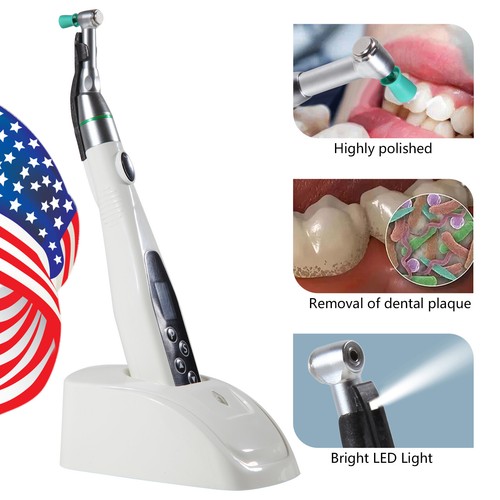 Dental Wireless Hygiene Prophy Handpiece /4:1 Polishing Motor /Straight NoseCone - Picture 25 of 38