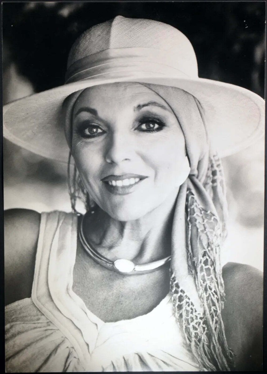 80s USA製 Vintage photograph ヴィンテージ フォト Vintage Press Photo Tv Joan Collins 80S Ft 1064 - Print