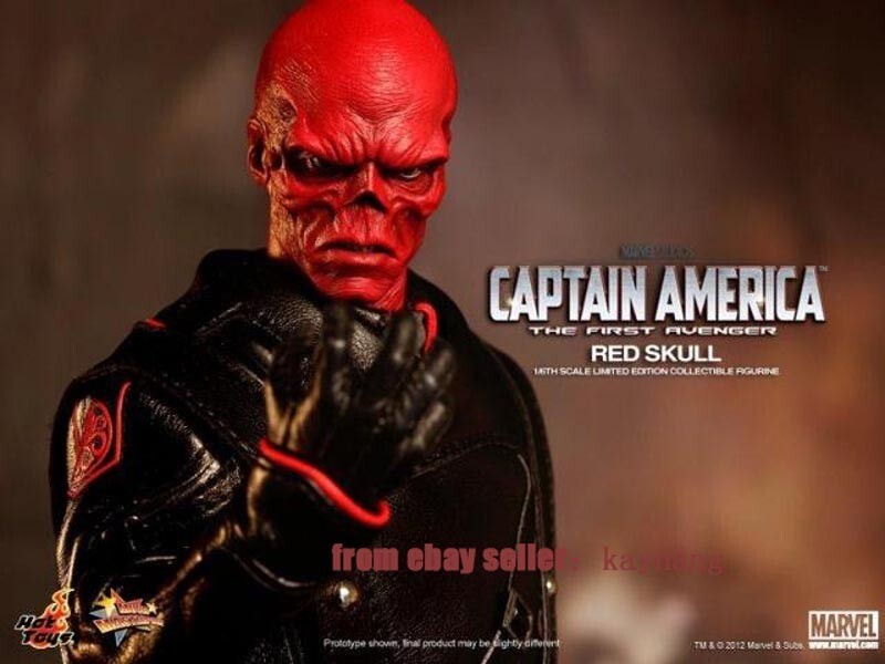 Hot Toys MMS167 Captain America：The First Avenger 1/6 Red