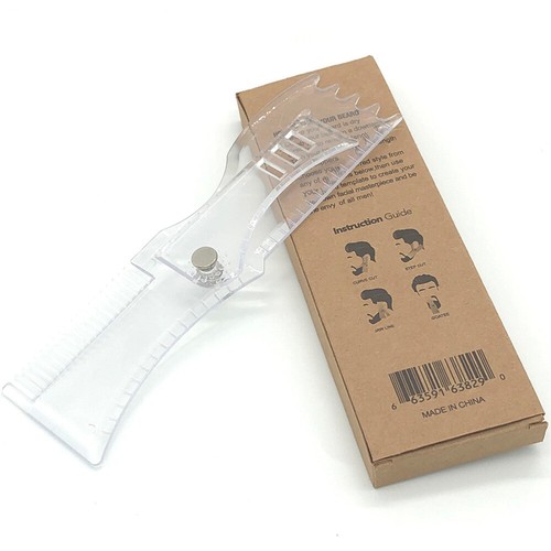 Beard Styling Comb Beard Molding Ruler Fashion Man Stylish Beard Styling Comb - 第 2/11 張圖片