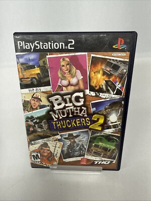 Big Mutha Truckers 2 (Sony PlayStation 2, PS2) Complete W/ Manual Resurfaced