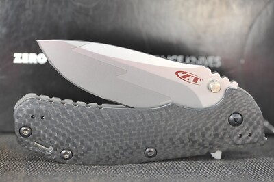 Zero Tolerance Limited Edition 0560 CBCF S110V/14C28 Blade. Carbon