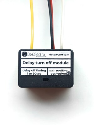 Auto DRL LED Frontlichter Verzögerung Abschalten Timer Schalter 1 - 90 Sek 12V 20A Positiv
