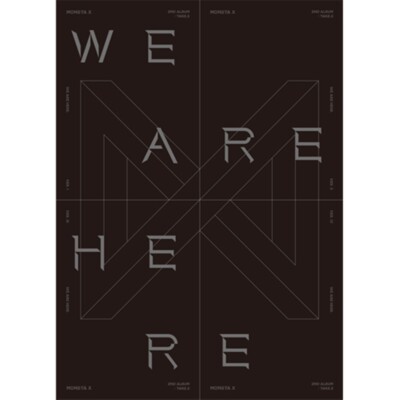 MONSTA X 2nd Album [TAKE.2 WE ARE HERE] CD+Photobook+2p Photocard+F.Poster+Gift