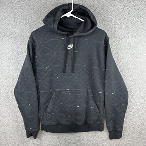 men's nike sportswear club aop hoodie