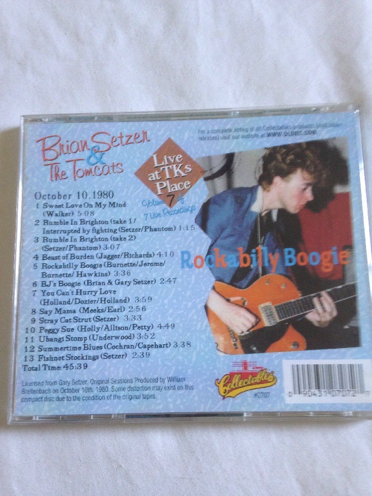STRAY CATS & BRIAN SETZER CD 7枚セット STRAY CATS BRIAN