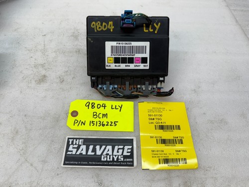 04 05 Chevrolet GMC DURAMAX LLY 6.6 BODY CONTROL MODULE BCM 15136225