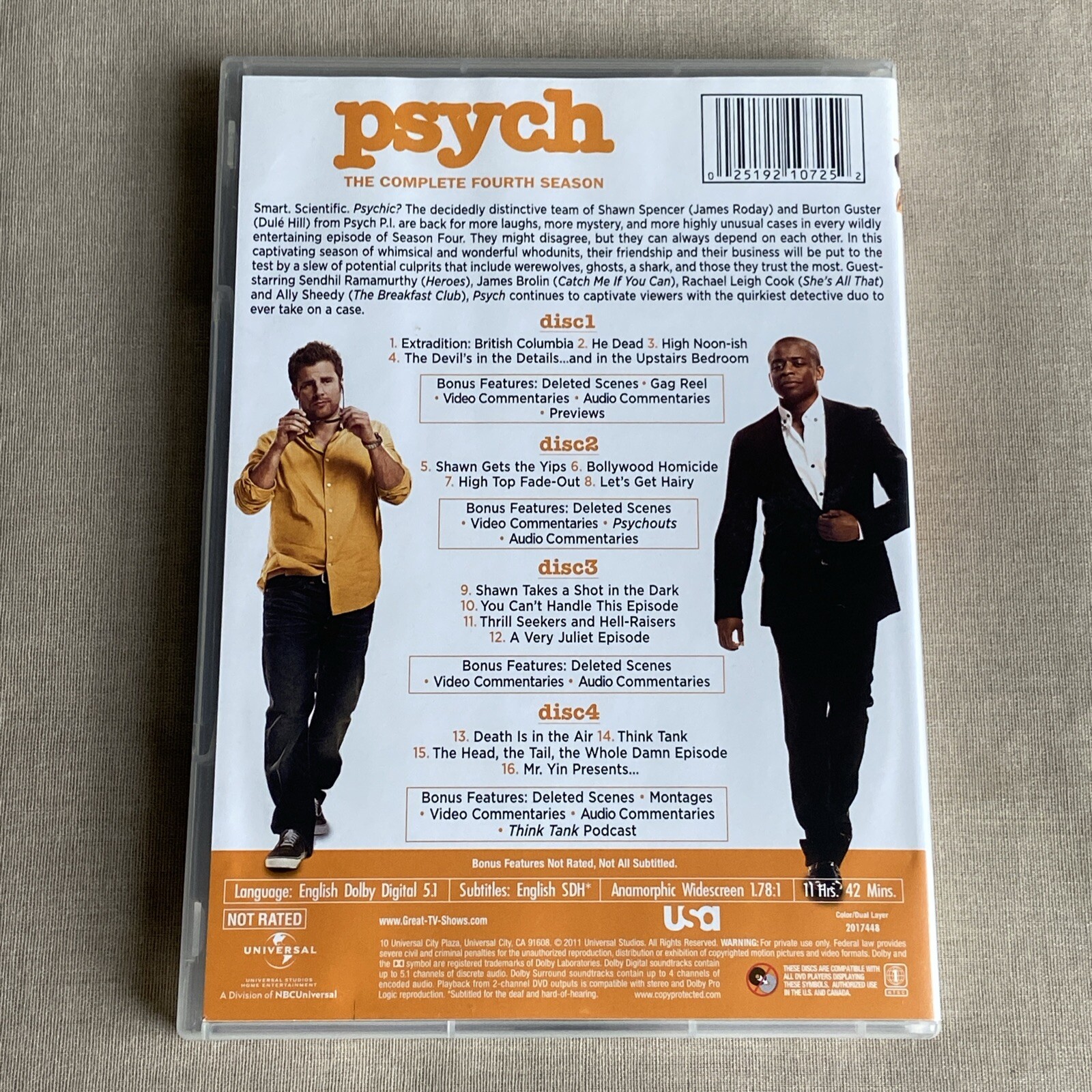 Psych Season Buy Psych: The Complete First Season DVD GRUV