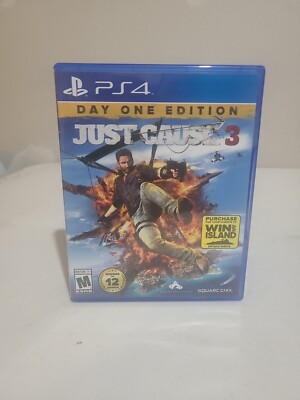 JUST CAUSE 3 Day One Edition PS4 Playstation 4